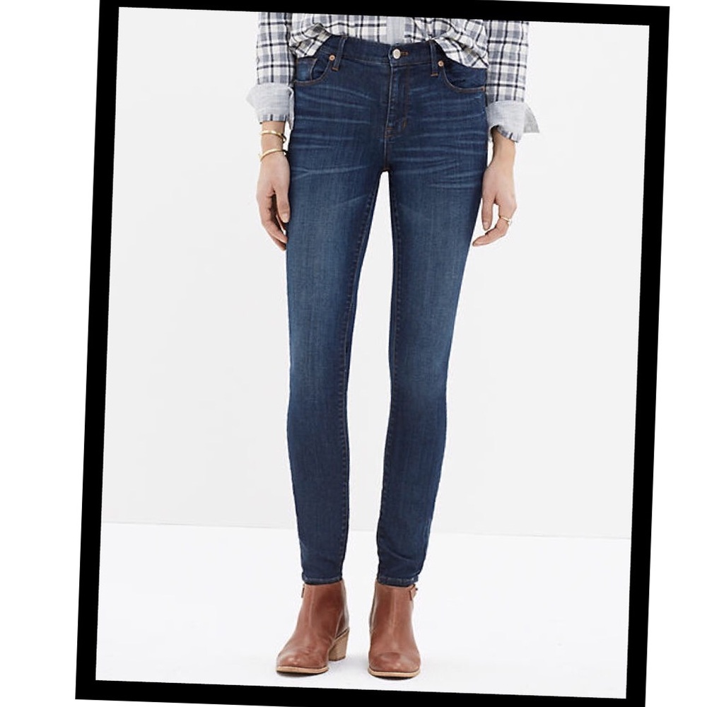Madewell high rise skinny skinny jeans 30T